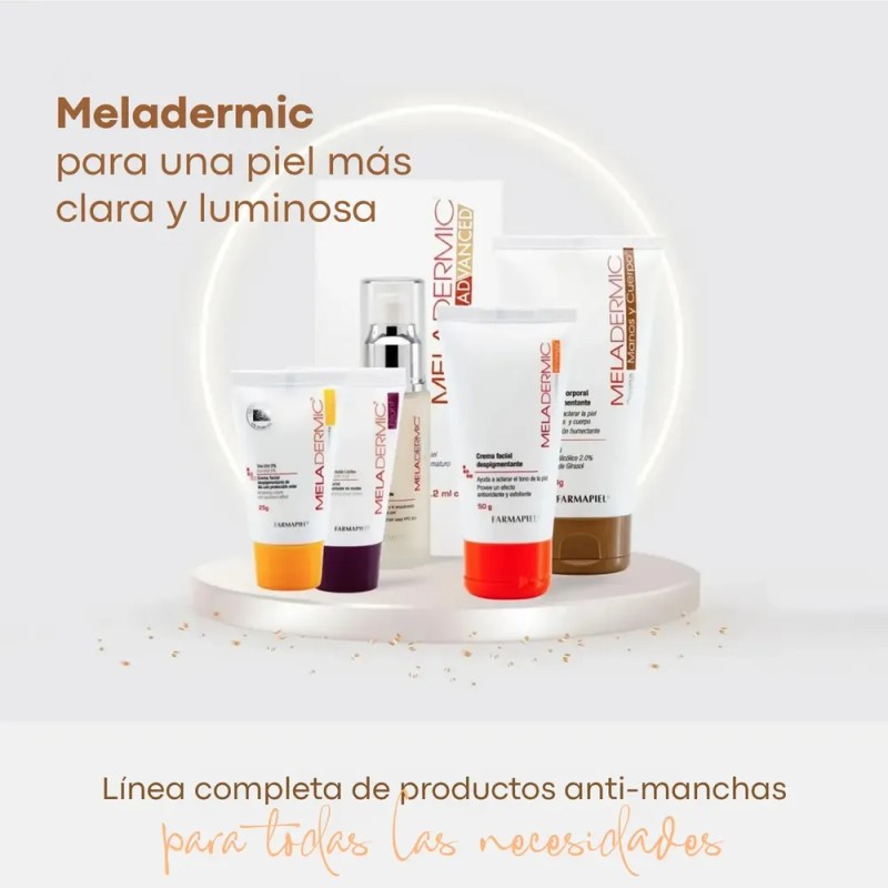 Crema Facial Despigmentante Meladermic Day con FPS20 para Manchas y