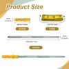 cersaty Pack of 10 Invisible Shelf Brackets, 130 mm Concealed