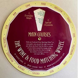 Wine and Food Pairing Matching Wheels By Robin Garr