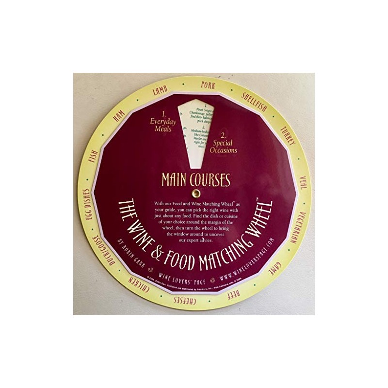 Wine and Food Pairing Matching Wheels By Robin Garr