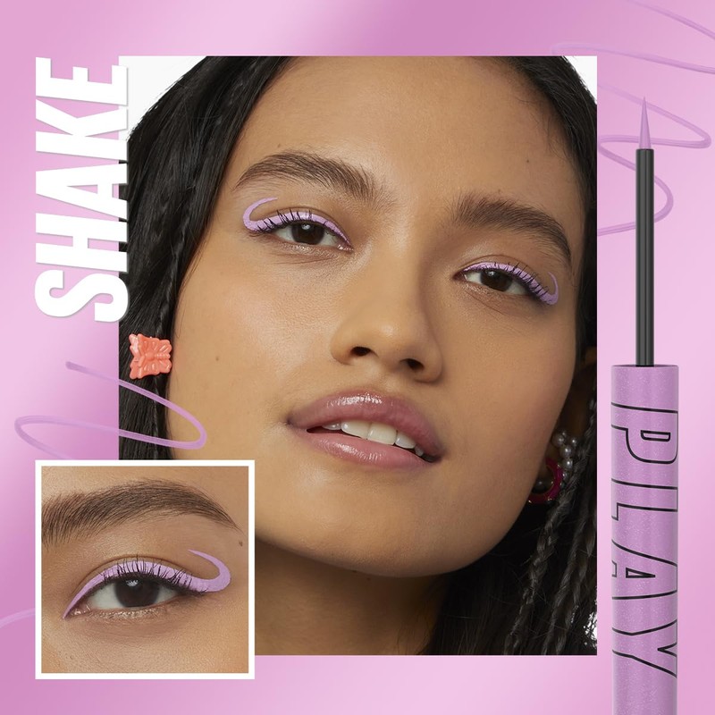 Maybelline Delineador Liquido de Colores Tattoo Liner Play, tono Shake