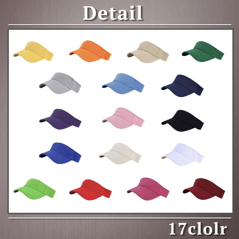 One Limitation CP180 Women's Visor, Plain, Hat, Sports, Outdoor, Running,