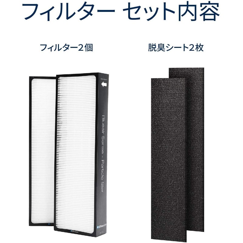 Blueair Sense Replacement Filter, Particle Activated Carbon for Pollen, Mold,