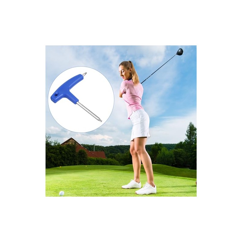 Nogeqi Golf Driver Tool, 2 in 1 Golf Torque Wrench