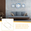 Healeved Invisible Plate Hanger Wall Plate Hanger: 4pcs Stainless Steel