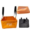 WASH22 Cubic 15L Folding Collapsible Camping Washing Basin Bucket Bag