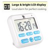 H&S Kitchen Timer Alarm Clock Digital Cooking Timer Magnetic Countdown