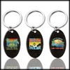 White Fang AZ364 Keychain, Surfing, Retro Design, Gift, Accessory, Men's,