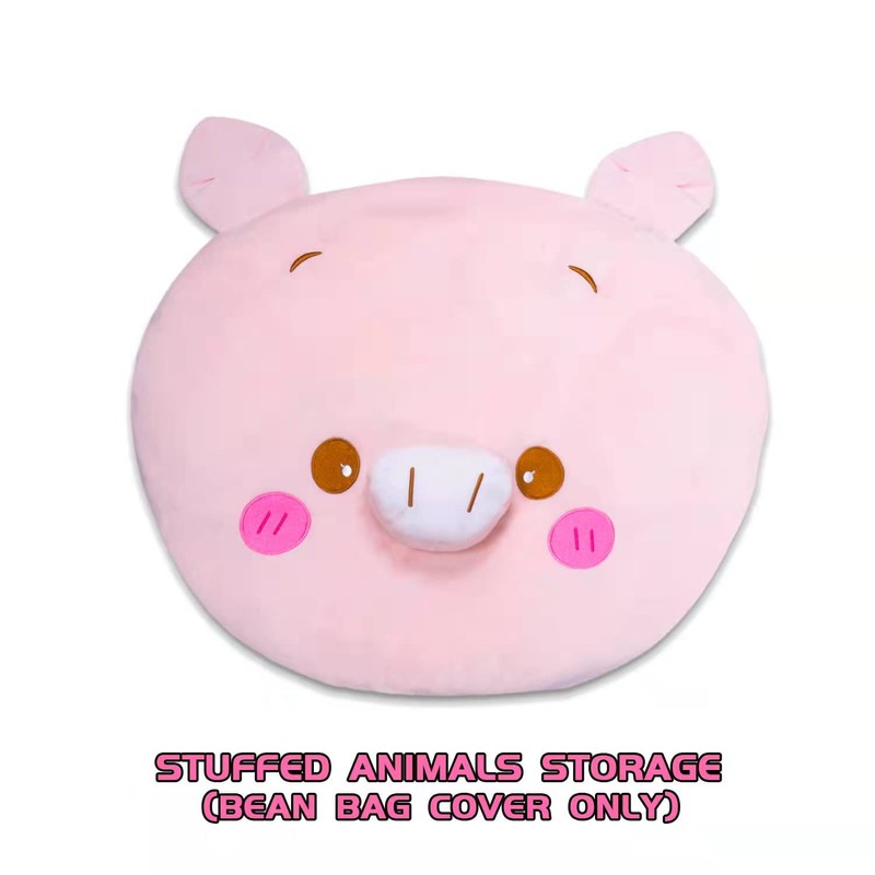 CueBear Plush Storage Bag, Futon Storage Bag, Duvet, Toy Storage