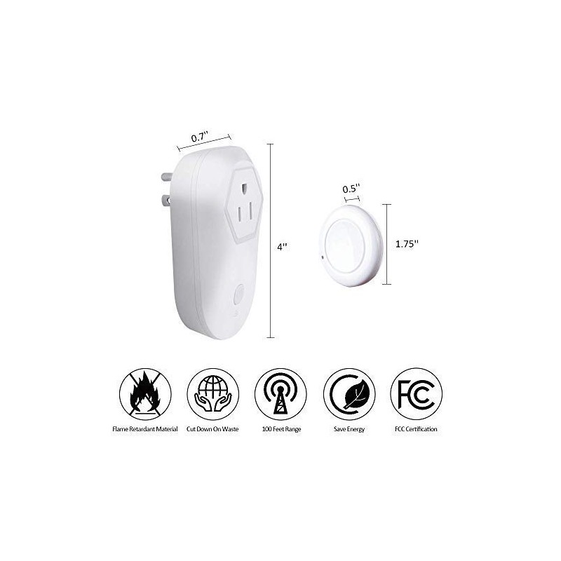 Garbage Disposal Wireless Switch Kit No Drilling On Sink Top,