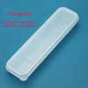 1Pcs Simple Utensil Holder with Lid, Portable Flatware Box Travel
