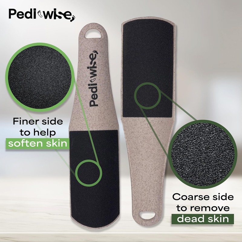 PEDI-WISE Double Sided Foot File - Extra Large Professional Foot