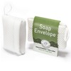 Soap Envelope 100% Recycled - Bar Soap Saver Pouch, Loofah