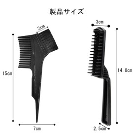 4 Pcs Hair Dye Brush, Hair Dyeing Brush, Hair Coloring, Comb, Hair Coloring Supplies, For Household, Professional, DIY, For Hair Salons, Unisex, Convenient, Lightweight