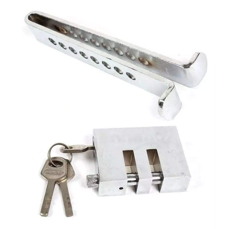 Fnbrli Bloqueador Traba Pedal Auto Antirrobo Seguridad + Candado