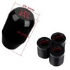 OCC MOTOR SPORT Gear Lever Knob Black Aluminium