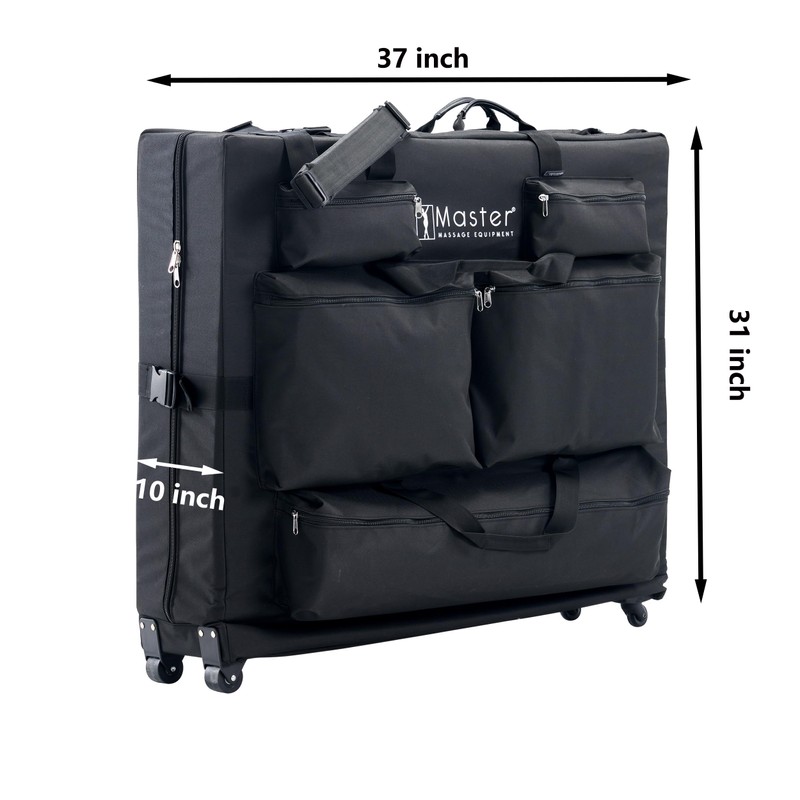 Master Massage Universal Size Wheeled Massage Table Carry Case with