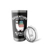 Adventure Alpaca My Bags Funny Travel Alpaca Stainless Steel Insulated