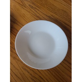 IKEA New IKEA OFTAST Opal Glass White 8" "Side Plate" Soup/Pasta Bowl 17 Avail