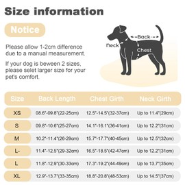 Etdane Dog Diapers Sanitary Panties Physiological Period Shirts Surgical Recovery Suits for Male and Female Dogs Gray White Stripe/M