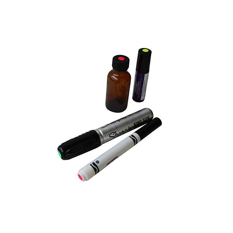 Royal Green Colour Coding Labels 8mm Dot Stickers Neon Green