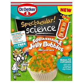 1 Pack Dr Oetker Science Colour Change Cupcake Set or 1 Pack Dr Oetker Science Jelly Bubbles Cupcake Kit (Jelly Bubbles)