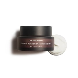 HARUHARU wonder Black Rice 10 Hyaluronic Cream Unscented, 1.6 fl oz, , Korean Skincare