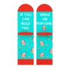 Zmart Popcorn Gifts Movie Lover Gifts - Popcorn Socks Corn