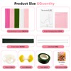 HHSarioneiro 550 Pcs Pipe Cleaner Flower Kit, Pink Complete DIY