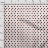 oneOone Cotton Poplin Twill Brown2 Fabric Polka Dot Sewing Fabric