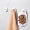 DHLXH Suction Cup Hooks, Shower Hooks, Kitchen Hooks, Removable Towel