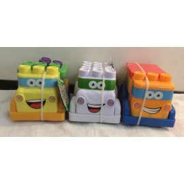 Buddy Brikz  Of Boley  Talking  Vehicle   w/ Building Blocks