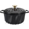 Enameled Dutch Oven with Lid,Cast Iron Dutch Oven Pot,Dual Handles