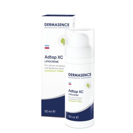 DERMASENCE Adtop XC Lipid Cream, 50 ml, Moisturising Cream for Very Dry Skin Areas, for Extremely Dry and Low-Lipid Skin