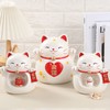 Chinese Lucky Cat Decoration Desktop Fortune Cat Statue Decorations Chinese