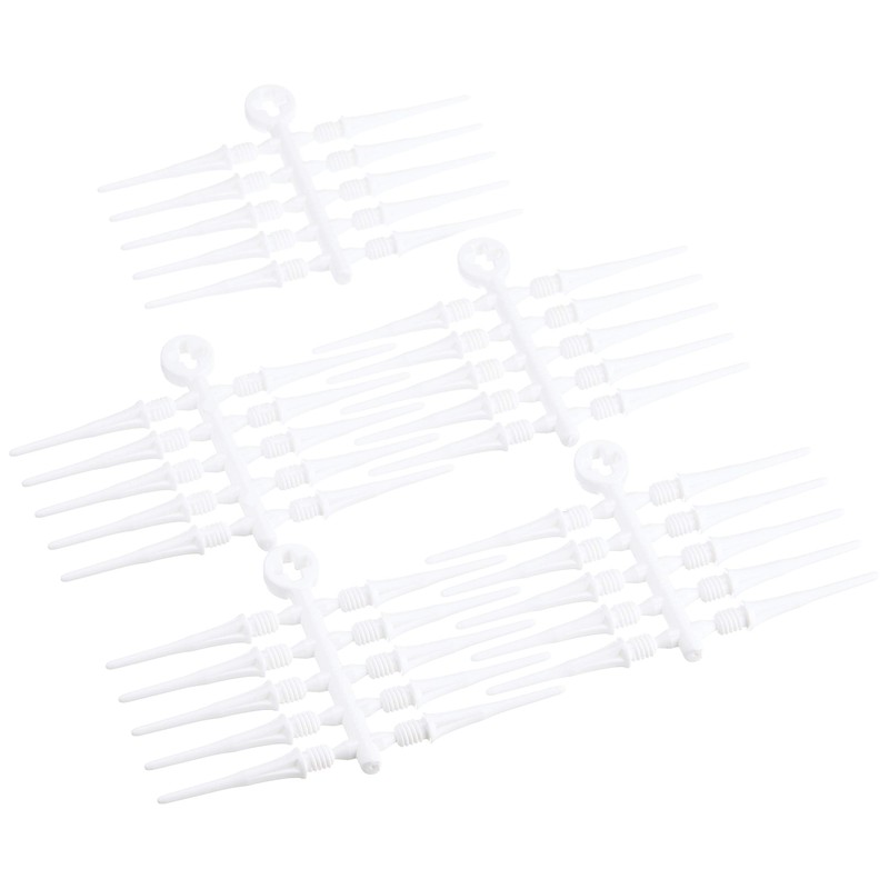 Cosmodarts Fit Point Plus Tip, White, 50 Count