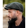 WEROR WEROR-432.1 Men's Flat Cap with Peak - Hat with