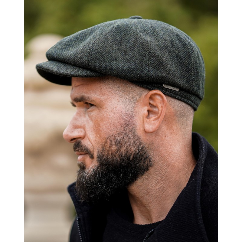 WEROR WEROR-432.1 Men's Flat Cap with Peak - Hat with