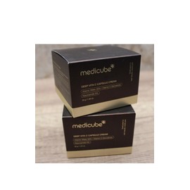 MEDICUBE Deep Vita C Capsule Cream 55g 1.94 oz Vitamin C Moisturizer NEW Lot 2