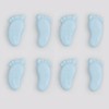 Culpitt Blue Sugar Baby Feet Edible Toppers x 12