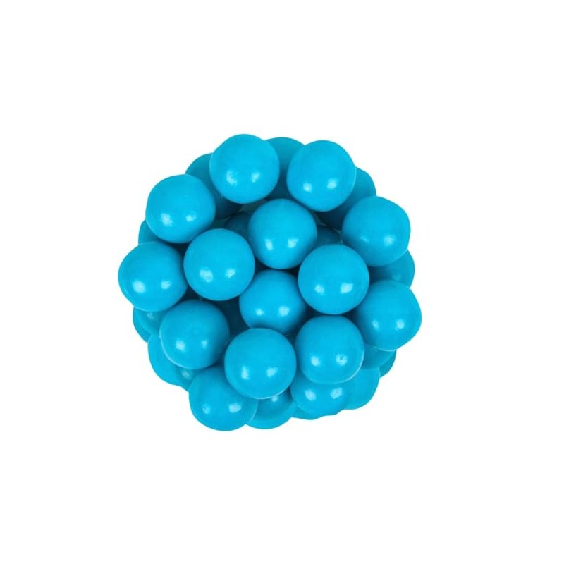 Bayside Candy 1" Large Gumballs - Caribbean Blue Gumballs –