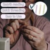 3pcs Needle Threaders, 2 in 1 Needle Threader Seam Ripper