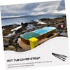 CIYODO 1Set Heavy Duty Hot Tub Cover Windproof Straps of