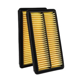 Cartist - Paquete de 2 filtros de aire de motor para piloto/MDX 16-21, Ridgeline 17-20, Odyssey 18-23, Passport 19-21 filtros de aire automotrices de repuesto para CA12061