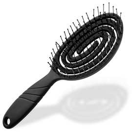 Traxenta Hair Brush, Detangling Extensions Curling Brush Without Pulling Hair Brushes Men Curls Detangler Brush Hair Wet Curly Hair Brush, Brush Natural Curls, No Pulling, Antistatic