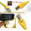 OTKEFDI Enet OBD2 Cable,2M Ethernet OBD Coding F-series G-Series Lead