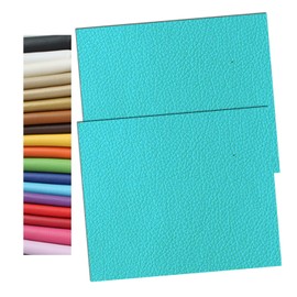 Guokuai 2 Pcs Sofa Repair Self Adhesive Leather Tape Patch Strong Adhesive Car Seat Furniture Repair Patches High Low Temperature Wear Waterproof Resistant (10 x 12 inch/2pcs, Blue)