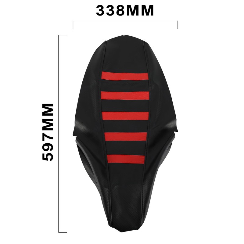 USTPO Ribbed Dirt Bike Seat Cover Gripper Soft for CRF