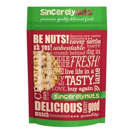 Sincerely Nuts – Whole Cashews Roasted and Salted | One Lb. Bag | Deluxe Kosher Snack Food | Healthy Source of Protein, Vitamin & Mineral Nutritional Content | Gourmet Quality Vegan Cashew Nut