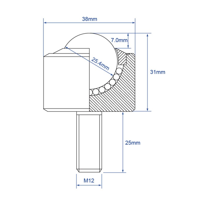 Ball Caster Roller Transfer Bearing - Ball Transfer Unit Appliance